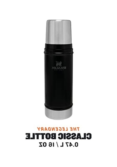 Vakumlu Çelik Termos - 0.47 Litre Mat Siyah 01