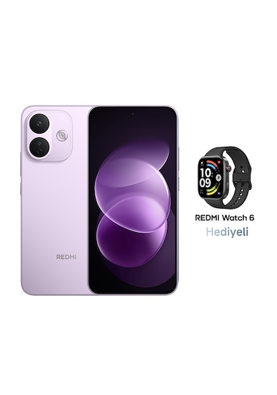 Xiaomi Redmi Note 17 Pro Max 5G 8 GB 256 GB (Xiaomi Türkiye Garantili) Mor+Xiaomi Redmi Watch 6 2.07 Akıllı Saat Siyah (Distribütör Garantili)