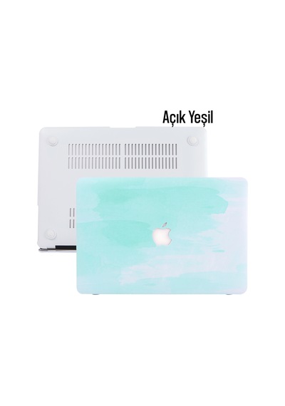 Apple Uyumlu MacBook Air Kılıf 13 İnç Paint02 Eski Usb'li Model 2010-2017 A1369 A1466 İle AÇIK YEŞİL