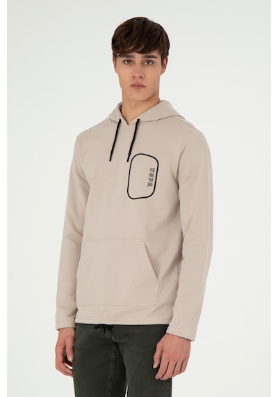 U.s. Polo Assn. Erkek Taş Sweatshirt 50293310-vr049 Taş
