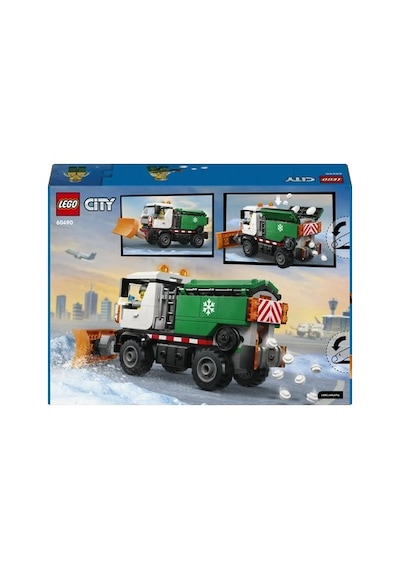 Lego Minifigürlü Kar Küreme Aracı, 6 Yaş Ve Üzeri İçin Yaratıcı Set