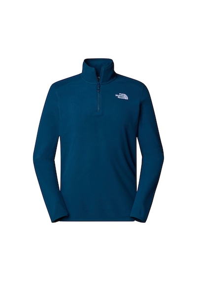 The North Face M 100 Glacıer Erkek Kısa Fermuar Polar Nf0a855w1no1 Mavi