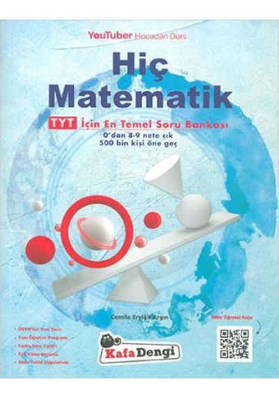 Kafadengi TYT Hiç Matematik Soru Bankası  -  Cemile Eryiğit Argın  -  Kafa Dengi