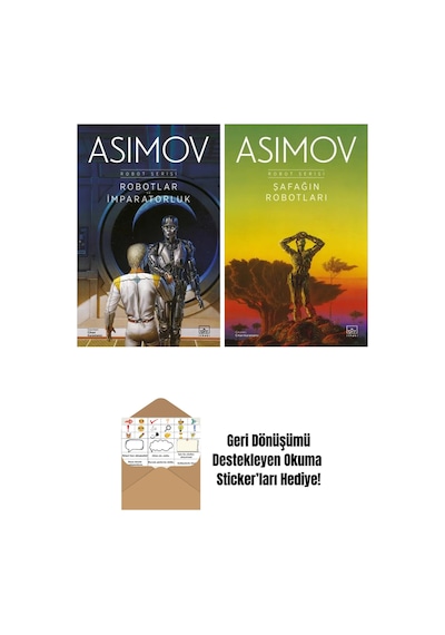 Robotlar Ve İmparatorluk Robot Serisi 4. Kitap + Şafağın Robotları Robot Serisi 3. Kitap