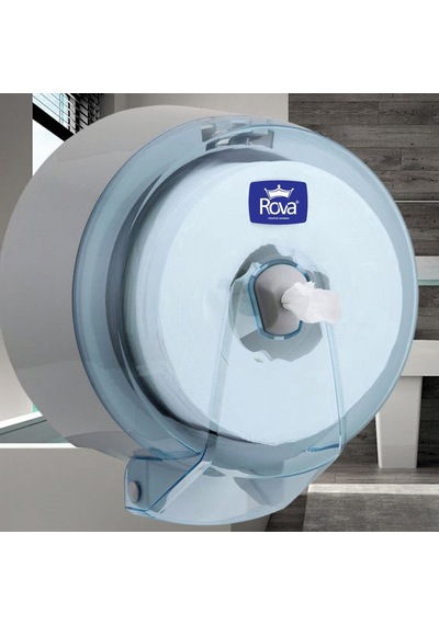 Rova Mini Point İçten Çekmeli Wc Kağıdı Dispenseri Şeffaf