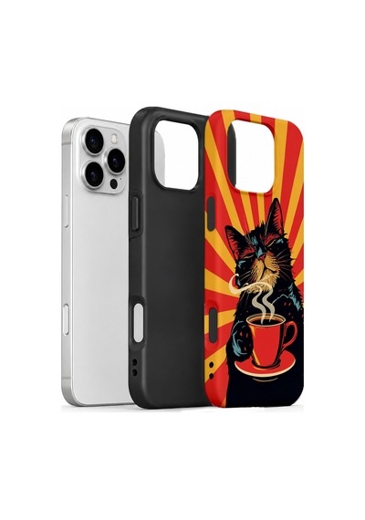 Velvoria Valestra Kahve Molası Kedi Apple Apple iPhone Uyumlu 16 Pro Max Darbe Korumalı Kılıf Valestra Select - Kahve Molası Kedi Velvoria Valestra Kahve Molası Kedi Apple Apple iPhone Uyumlu 16 Pro Max Darbe Korumalı Kılıf Valestra Select - Kahve Molası Kedi