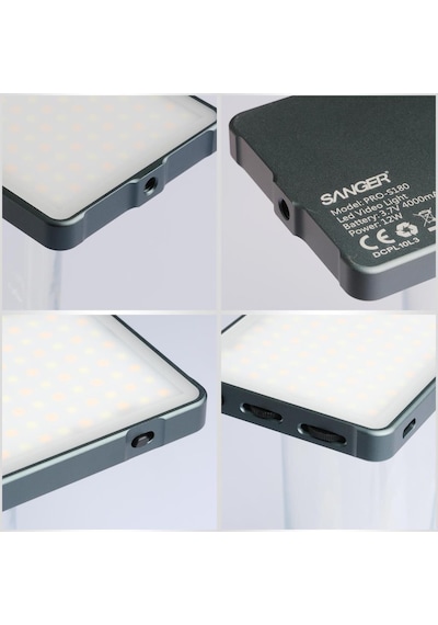 Sanger Pro-s180 V2 Bi-color Led Video Işığı