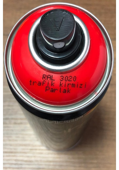 Motip Carat Ral3020 Trafik Kırmızı Parlak Sprey Boya 400 ML