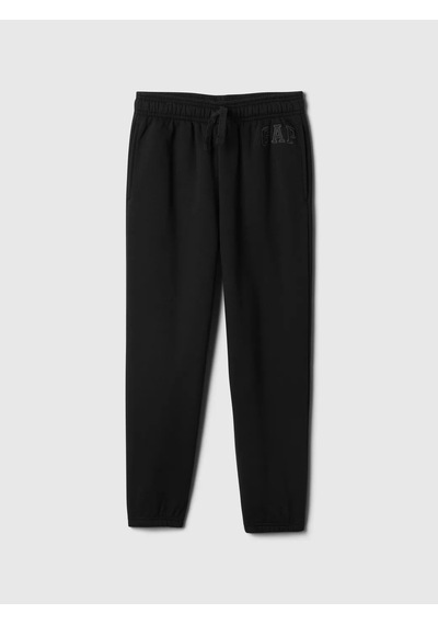 Gap Siyah Erkek Çocuk Logo Relaxed Jogger Eşofman Altı