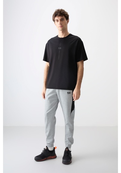 Air Jones Tommy Life Siyah Pamuklu Kalın Yumuşak Dokulu Oversize Fit Baskılı Erkek T-shirt - 88373 Siyah Air Jones Tommy Life Siyah Pamuklu Kalın Yumuşak Dokulu Oversize Fit Baskılı Erkek T-shirt - 88373 Siyah
