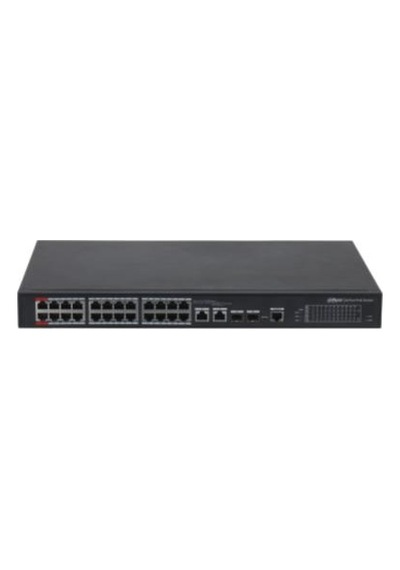 Dahua PFS4226-24ET-360-V3 24 Port 10/100 2 x SFP 360W Yönetilebilir Switch