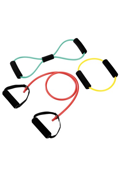 Gus Company 3'lü Fonksiyonel Direnç Lastiği Seti 3-piece Resistance Band Set Çok Renkli