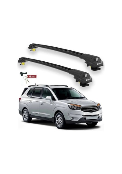 Turtle Ssangyong Turismo 2013-2019 Ara Atkı Air1 Siyah