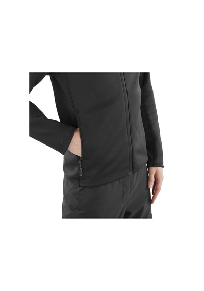 Salomon Salomon Outline Warm Erkek Siyah Fleece 27412 Siyah