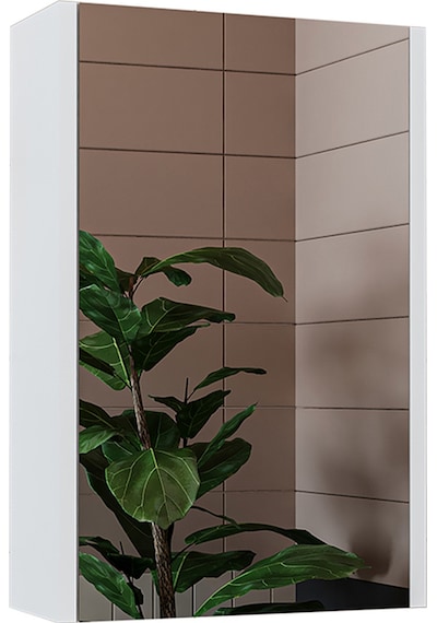 Roomart Kulpsuz Tek Kapaklı Mat Beyaz 40 Cm Mini Aynalı Banyo Üst Mat Beyaz Roomart Kulpsuz Tek Kapaklı Mat Beyaz 40 Cm Mini Aynalı Banyo Üst Mat Beyaz