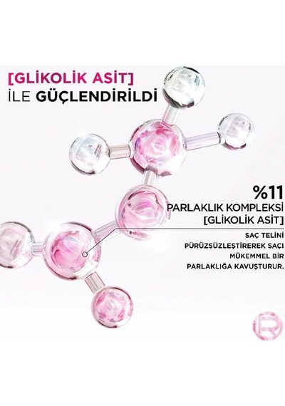 Elseve Glycolic Gloss Mükemmel Parlaklık Şampuan 200ml + Glycolic Gloss Pürüzsüzleştirici Saç Kremi 150ml