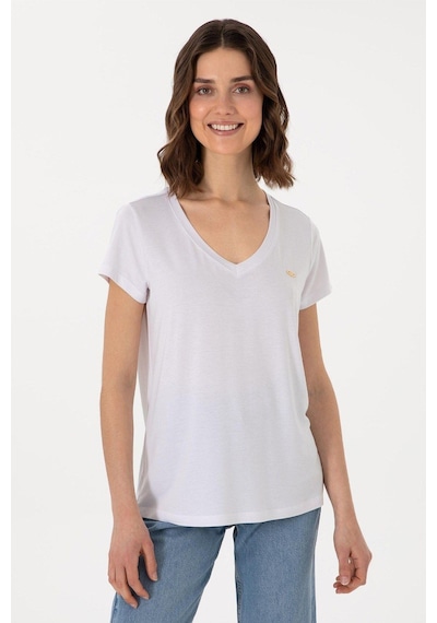 U.s. Polo Assn. Kadın T-shirt G082sz011-000-2075766 Pembe