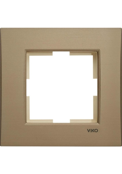 Viko Novella Bronz Tekli Yatay Çerçeve Novella / Trenda