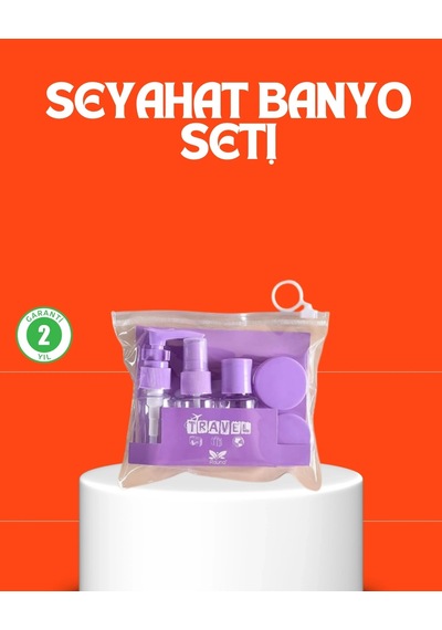 Ceylan Adam 5 Parça Seyahat Kişisel Bakım Seti Şişe Sprey Krem Kutulu