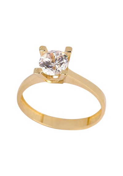 Cigold Tektaş Yüzük 14 Ayar Altın 1.64 Gr Oa-c11501029027