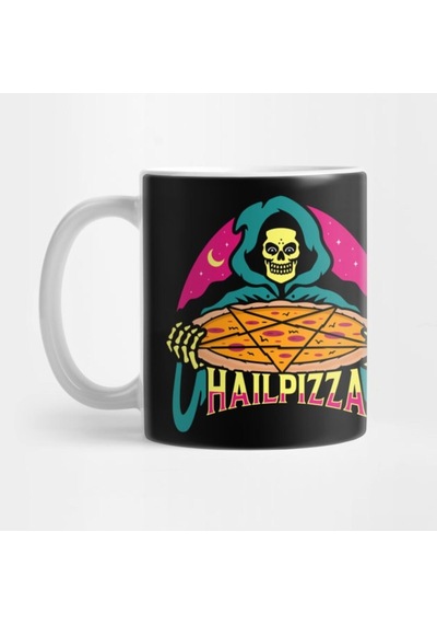 Hail Pizza Kupa Bardak Çok Renkli