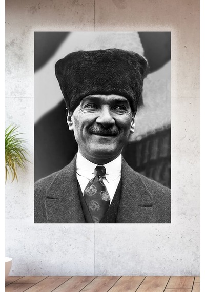 Lucena Metal Baskılı Atatürk Koleksiyonu Tablo No 76 - 15 Cm X 20 Cm