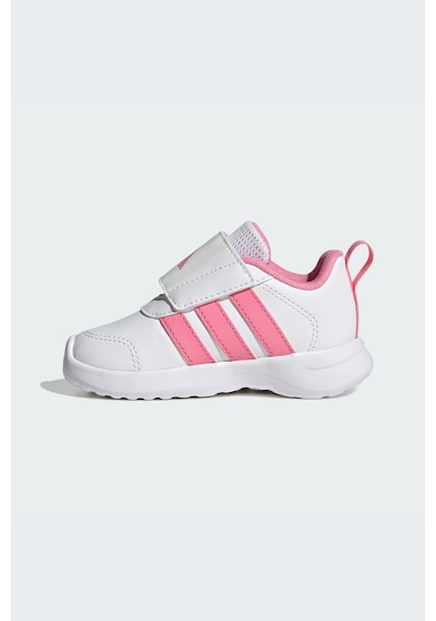 Adidas Vl Move El C Çocuk Spor Ayakkabı - Cırt Cırtlı Günlük Sneaker Beyaz - Pembe