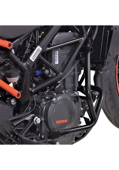 GP Kompozit  KTM Duke 250 / 390 2017-2023 Uyumlu Motor Koruma Demiri Siyah