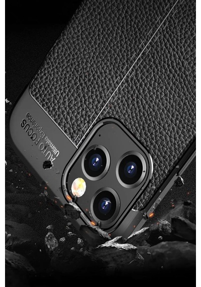 Newface Apple İphone 12 Pro Kılıf Auto Focus Kapak - Kırmızı