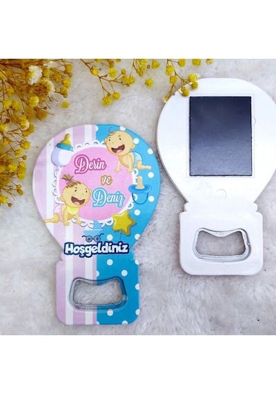 İkiz Bebek Magnetler Balon Açacak Hdbl31 30 Adet
