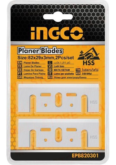 Ingco EPB820301 Planya Bıçağı Seti 2'li