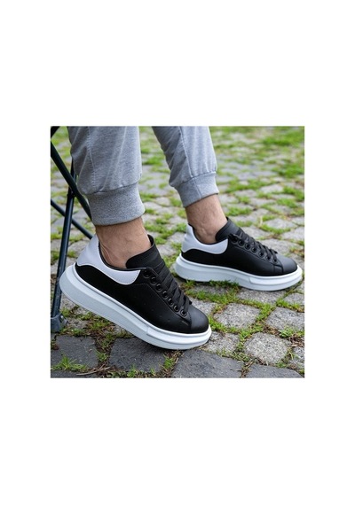 Liarca Santa Monica Siyah Spor Ayakkabı Hafif, Nefes Alabilen Günlük Yürüyüş Sneaker