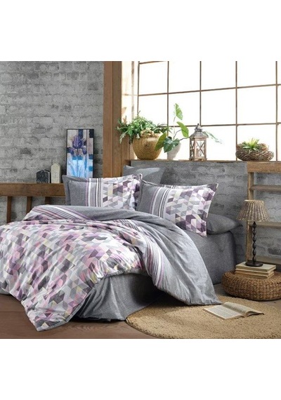 Kingsize Poplin Nev Arella Lila Renkli