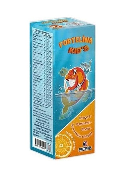 Fortelina Kids Omega 3 Ve Multivitamin Mineral Şurup 150 ML