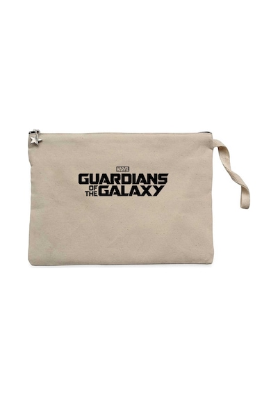 Galaksinin Koruyucuları Logo Krem Clutch Cüzdan / El Çantası Krem