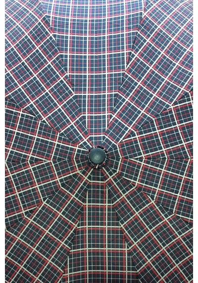 Baginn Snotline-april Kadın Şemsiye Otomatik Açılır 10telli Kapalı Boyut 40 CM 95 CM Çap Vizon Ekose 001