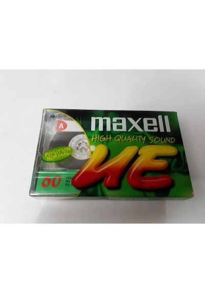 Maxell - 60'lık Boş Teyp Kaseti
