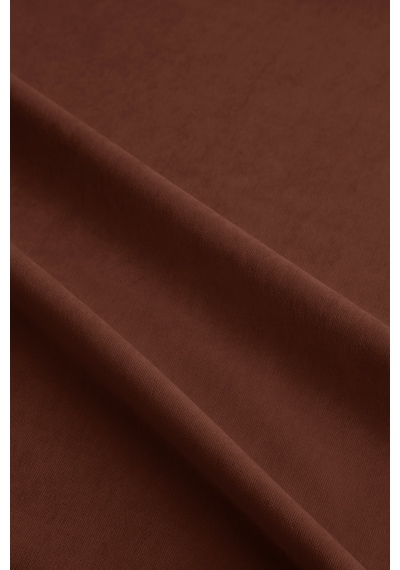 Gauze Fabric Design Kadife Dokulu Dertsiz Masa Örtüsü, Safir Açık Kahve