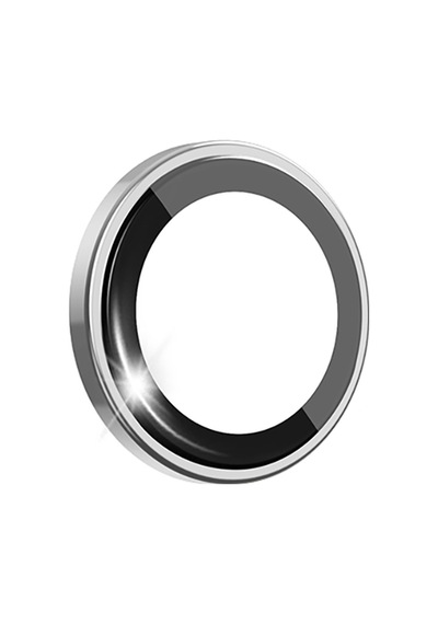 Apple Uyumlu   iPhone 17 Air Wiwu Lg-003 Lens Guard Çizilmeye Dayanıklı Safir Kamera Lens Koruyucu Gümüş