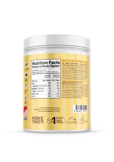 Cream Of Rıce - Banana Pudding / 1kg X 3 Adet Muz