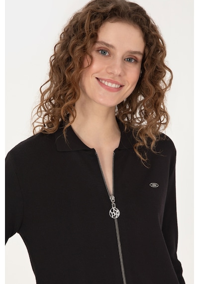 U.S. Polo Assn. U.s. Polo Assn. Kadın Siyah Hırka Triko 50317375-vr046