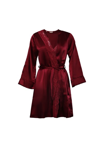 Pierre Cardin 4lü Gecelik Çeyiz Takım Bordo