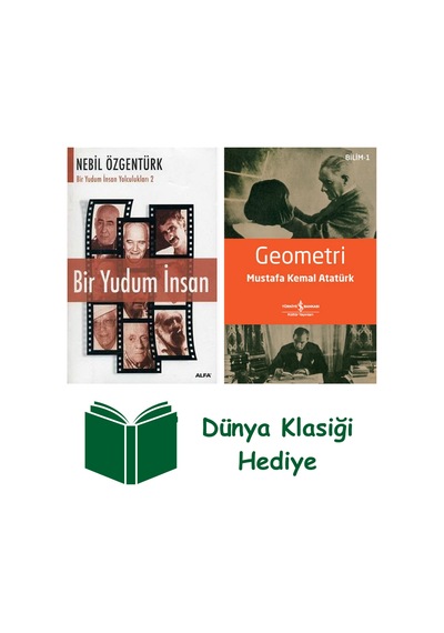 Bir Yudum İnsan + Geometri + Dünya Klasiği Hediye