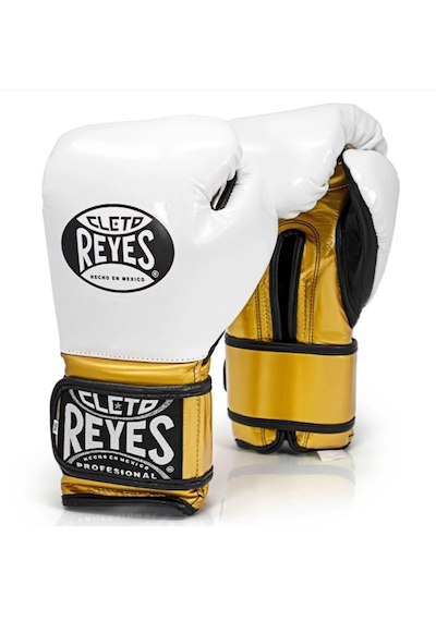 Cleto Reyes Boks Eldiveni Beyaz - Altın