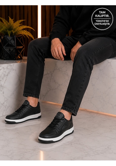 Homiro Su Geçirmez Unisex Sneaker Siyah