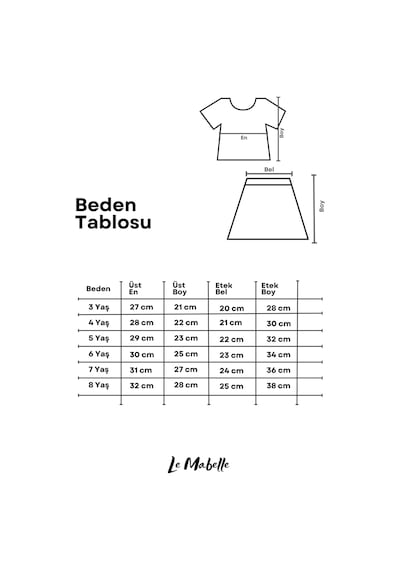 Le Mabelle Kırmızı Fiyonklu Crop Ve Saten Etekli Kız Çocuk İkili Takım - Nadine Kırmızı
