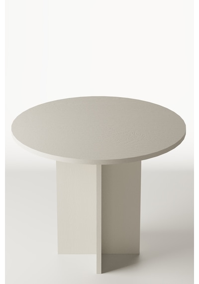 Harmony Sora Oval Masa 90x75x90 Cm Aytaşı Sadece Masa - Modern Tasarım Antrasit