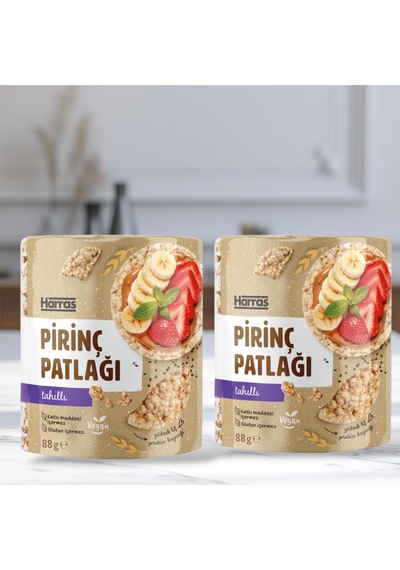 Tahıllı Pirinç Patlağı 88 G X 2 Adet