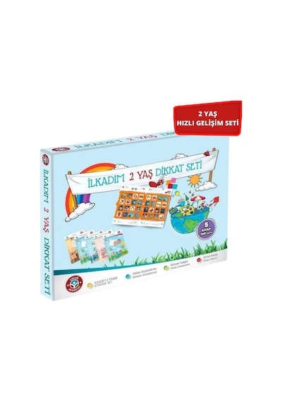 2 Yaş Dikkat Seti Çocuk Akademi