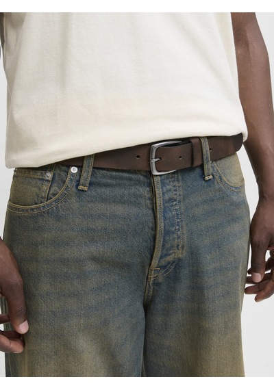 Jack & Jones Jacmıchael Deri Kemer 12280753 Kahverengi
